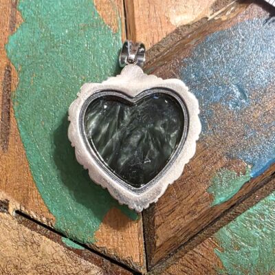 Seraphinite Heart Pendant - Image 6