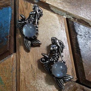Mermaid Pendants with Labradorite