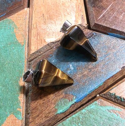 Tiger Eye Pendulum Pendants - Image 6