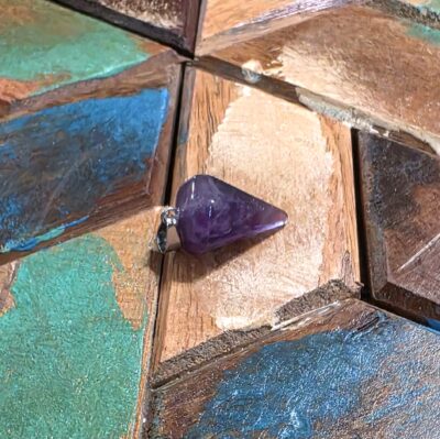 Amethyst Pendulum Pendant - Image 3