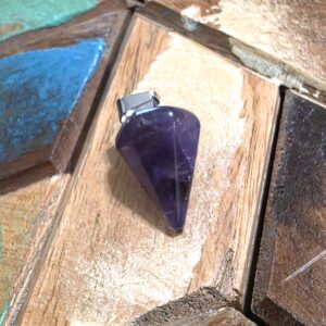 Amethyst Pendulum Pendant