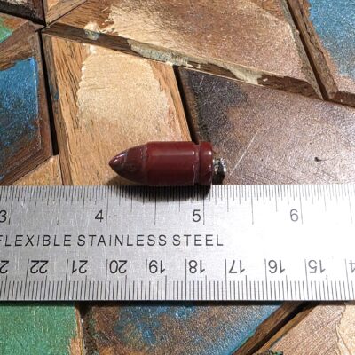 Red Jasper Bullet Pendant - Image 2