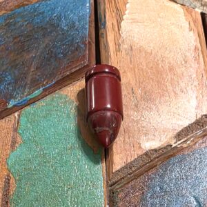 Red Jasper Bullet Pendant