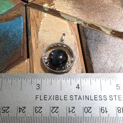 Blue Tiger Eye Pendant - Image 2