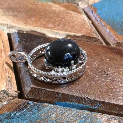 Blue Tiger Eye Pendant - Image 8
