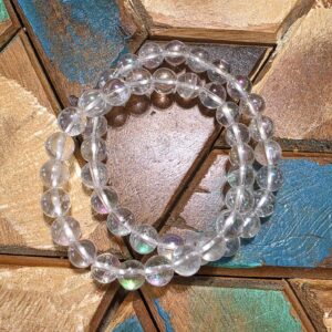 Aura Clear Quartz Bracelets
