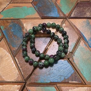 Ruby Zoisite Bracelets