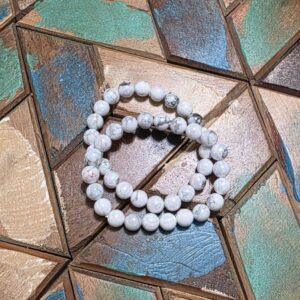 Aura Howlite Bracelets