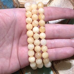 Yellow Calcite Bracelets
