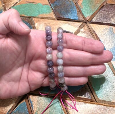 Plum Blossom Tourmaline Bracelets - Image 3
