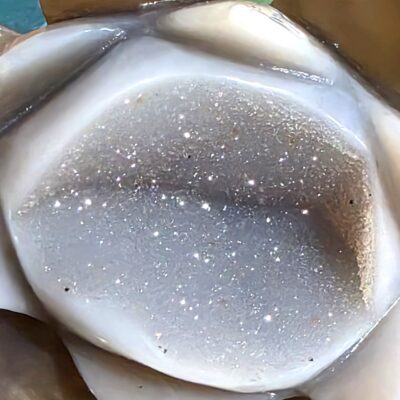 Agate Geode Lotus Carvings - Image 8
