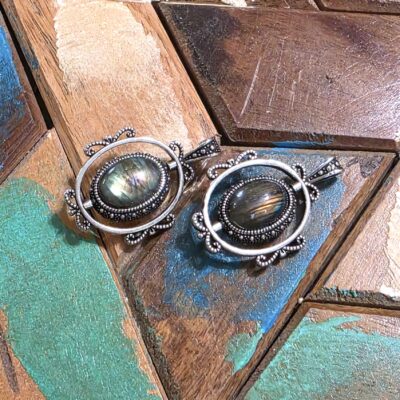 Spinning Oval Gemstone Pendants- 7 Varieties! - Image 8