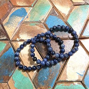 Sodalite Bracelets- 2 Varieties!