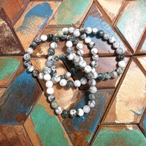 Moss Agate Bracelets