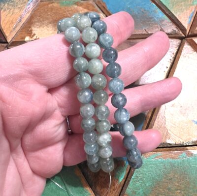 Green Blue Kyanite Bracelets - Image 4