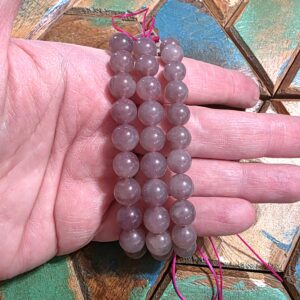 Lavender Rose Quartz Bracelets