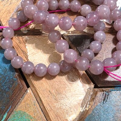 Lavender Rose Quartz Bracelets - Image 3