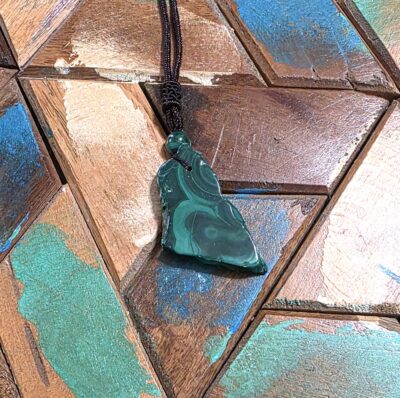 Malachite Slab Necklaces - Image 2