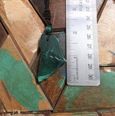 Malachite Slab Necklaces - Image 4