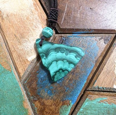 Malachite Slab Necklaces - Image 7