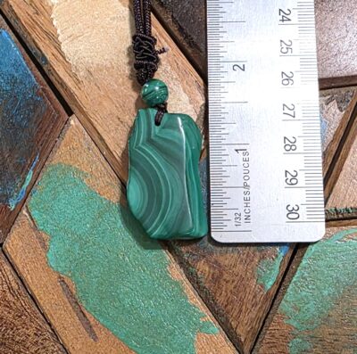Malachite Slab Necklaces - Image 8