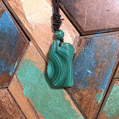 Malachite Slab Necklaces - Image 9