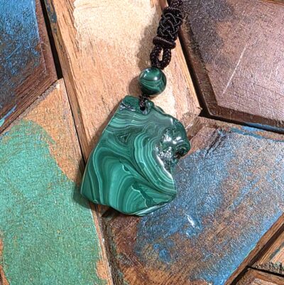 Malachite Slab Necklaces - Image 12