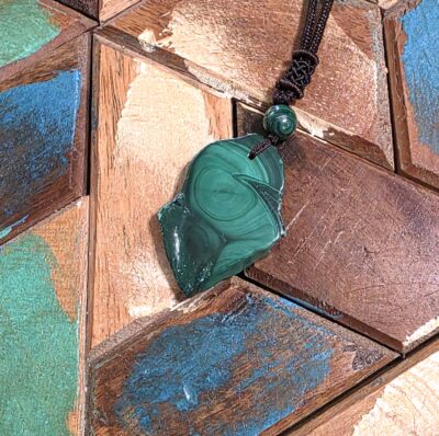 Malachite Slab Necklaces - Image 16