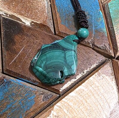 Malachite Slab Necklaces - Image 18