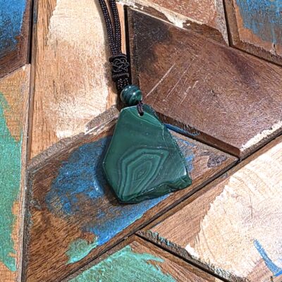 Malachite Slab Necklaces - Image 21