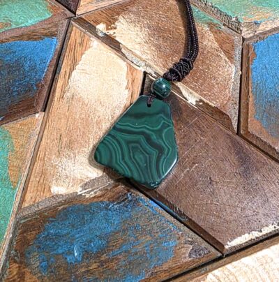 Malachite Slab Necklaces - Image 22
