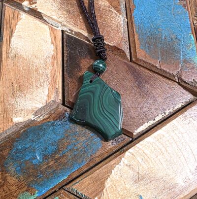Malachite Slab Necklaces - Image 24