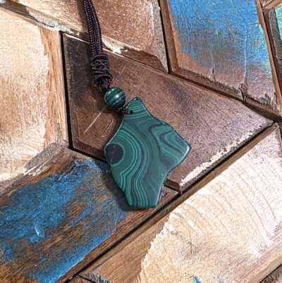 Malachite Slab Necklaces - Image 25