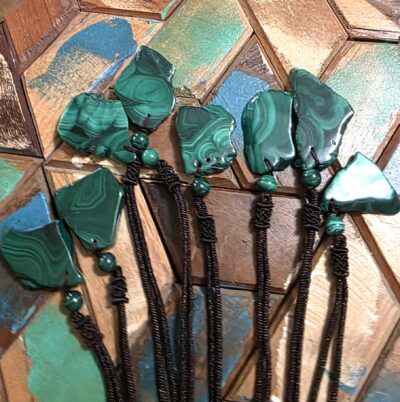 Malachite Slab Necklaces - Image 27