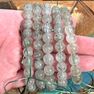 Green Rutilated Quartz Bracelets