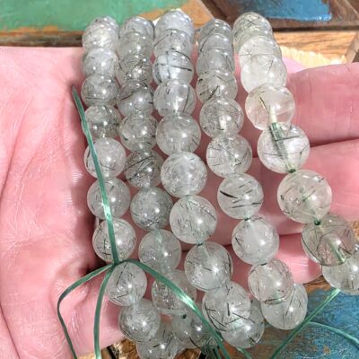 Green Rutilated Quartz Bracelets - Image 3