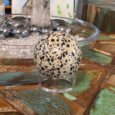 Dalmatian Jasper Sphere - Image 3
