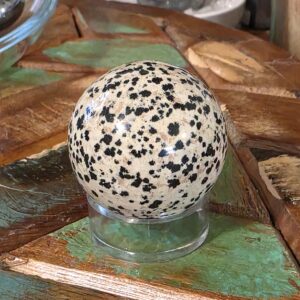 Dalmatian Jasper Sphere