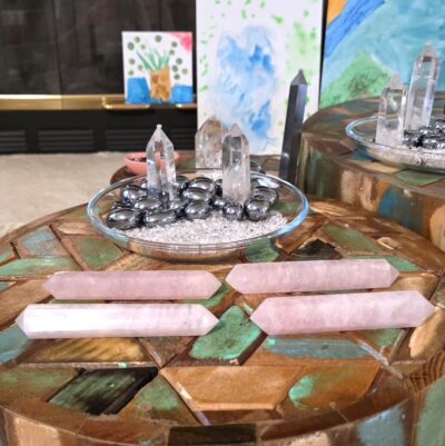 Rose Quartz Double-Terminated Wands - Image 3