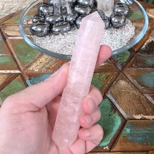 Rose Quartz Double-Terminated Wands