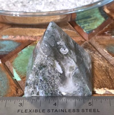 Moss Agate Pyramids - Image 9