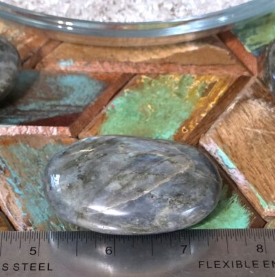 Extra Large Labradorite Palm Stones- All Have Flash! - Image 3