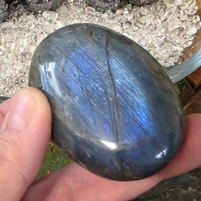 Extra Large Labradorite Palm Stones- All Have Flash! - Image 14