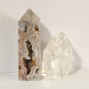Crazy Lace Agate Tower