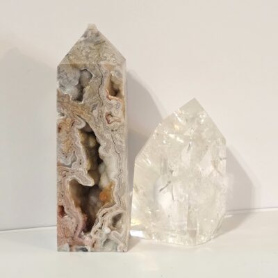 Crazy Lace Agate Tower
