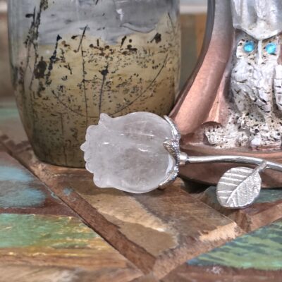 Rose Carvings with Stem - Image 7