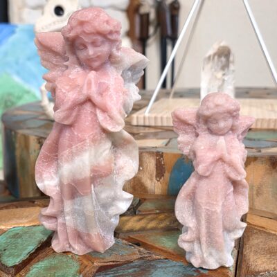 Pink Opal Angels- 2 Sizes!