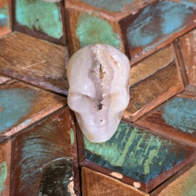 Flower Agate Skulls - Image 10