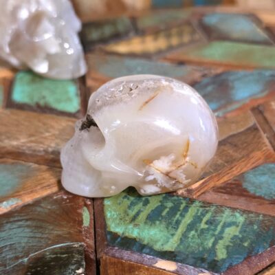 Flower Agate Skulls - Image 11