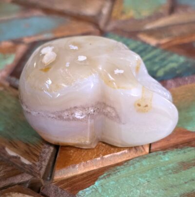 Flower Agate Skulls - Image 13